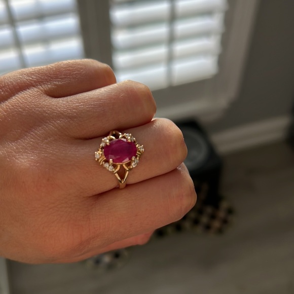 Ruby ring - Picture 4 of 6